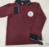 C. POLO MANCHES COURTES UNISEXE----BLEU