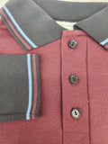 C. POLO MANCHES COURTES UNISEXE----BLEU