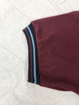 C. POLO MANCHES COURTES UNISEXE----BLEU