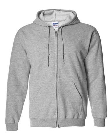 A.HOODIE À CAPUCHE avec zipper ( couleur Gris ) FERMETURE ECLAIRE