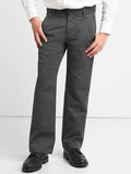 C. PANTALON CLASSIQUE GABARDINE   COULEUR GRIS