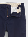 A.PANTALON CLASSIQUE CHINO  d'uniforme habillé avec Washwell COULEUR NAVY BLEU MARINE